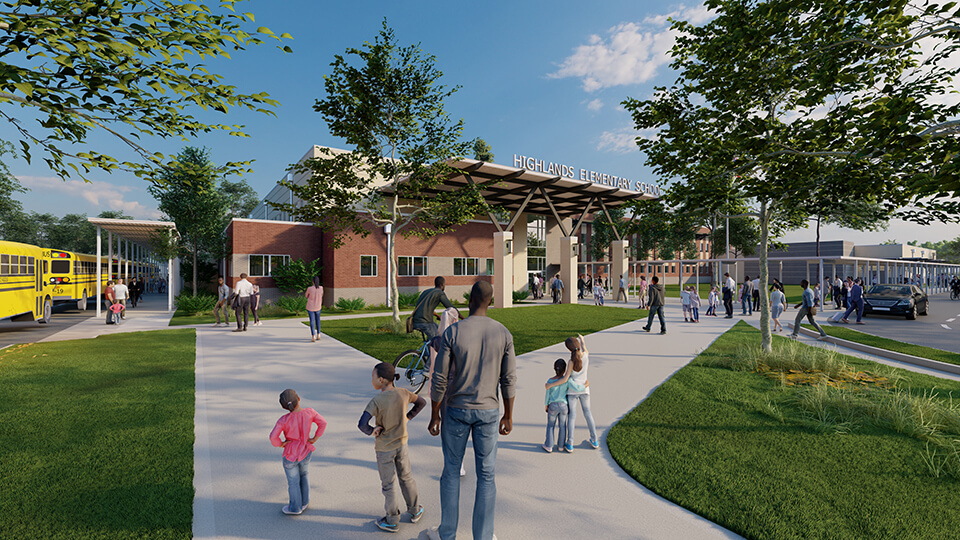 Featured image for “T&T Construction Management Group Commences Work at New Highlands Elementary School”