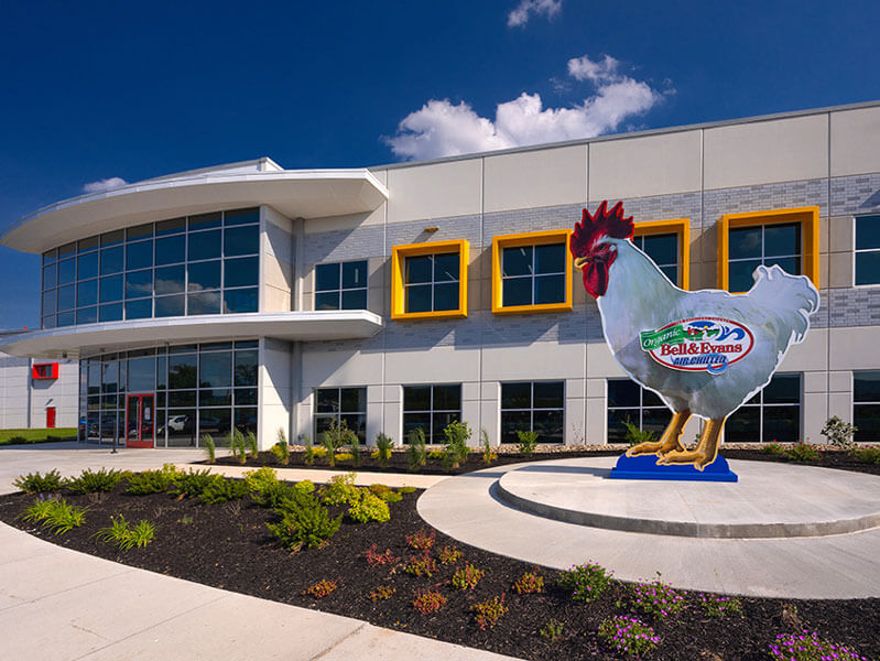 Bell Evans building exterior
